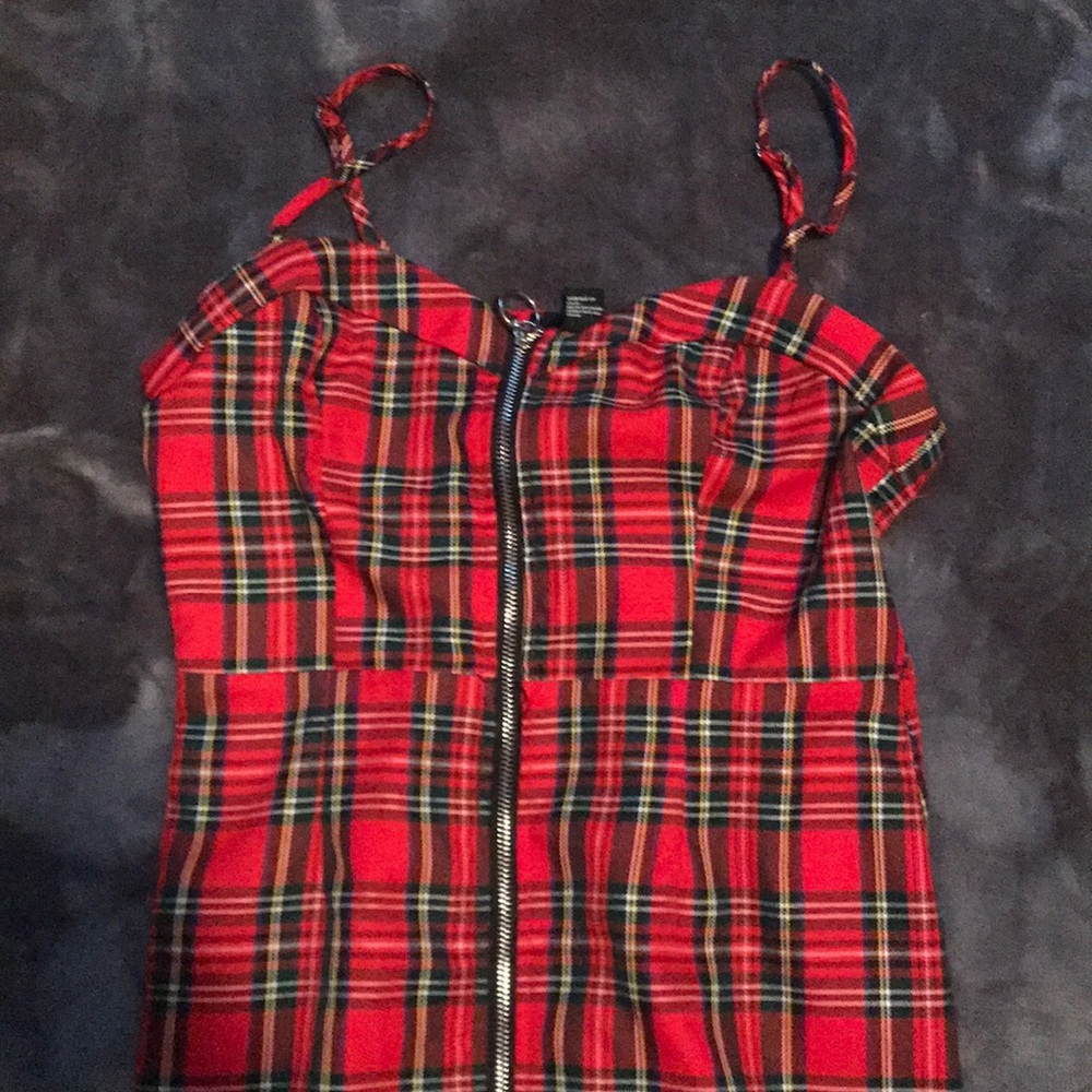 Plaid dress